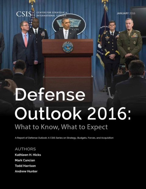 Cover image for book Defense Outlook 2016