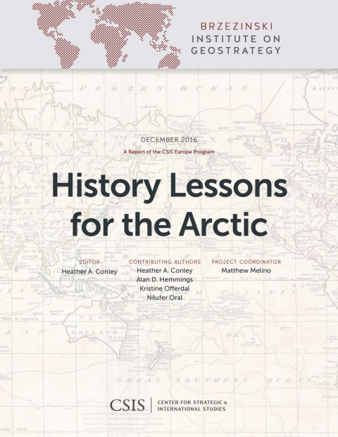 Cover image for book History Lessons for the Arctic