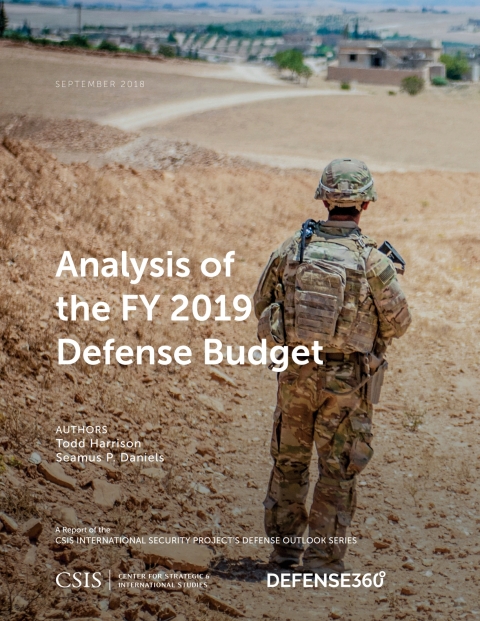 Cover image for book Analysis of the FY 2019 Defense Budget