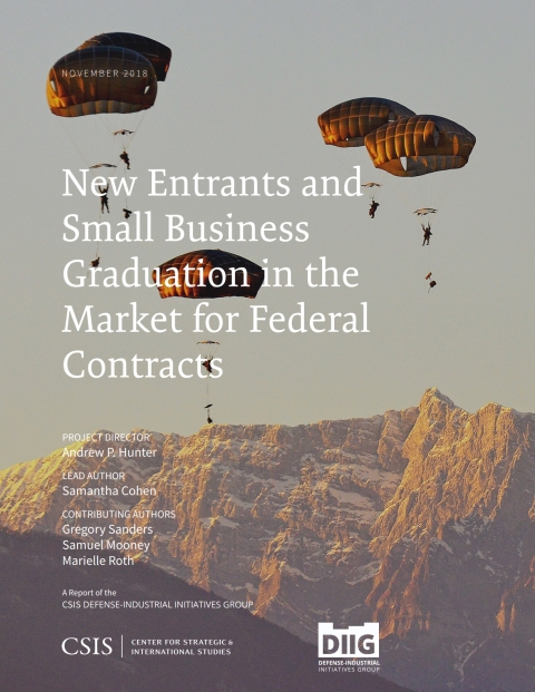 Cover image for book New Entrants and Small Business Graduation in the Market for Federal Contracts