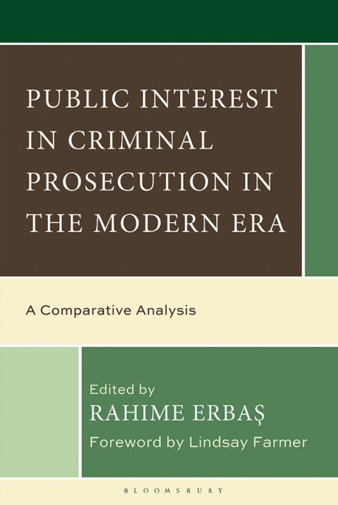 Cover image for book Public Interest in Criminal Prosecution in the Modern Era