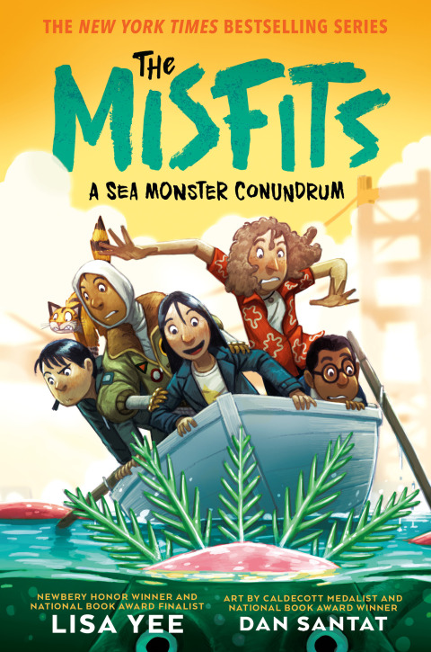 Cover image for book A Sea Monster Conundrum (The Misfits)