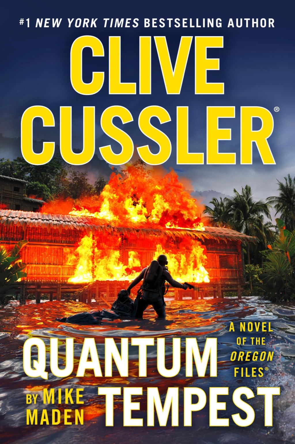 Reflowable Clive Cussler Quantum Tempest; $15.53