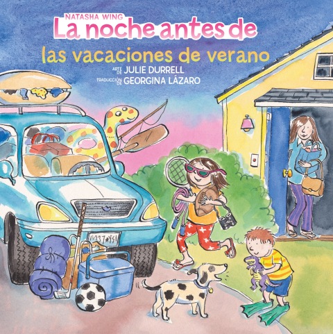 Cover image for book La noche antes de las vacaciones de verano (The Night Before Summer Vacation Spanish Edition)