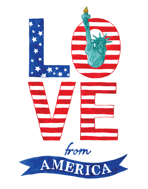 Cover image for book Love from America