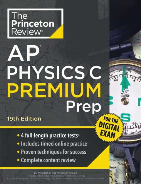 Cover image for book Princeton Review AP Physics C Premium Prep, 19th Edition