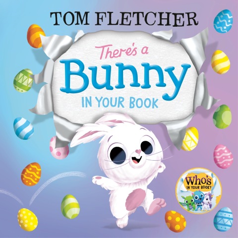 Cover image for book There's a Bunny in Your Book