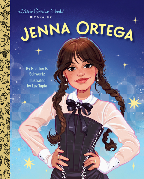 Cover image for book Jenna Ortega: A Little Golden Book Biography