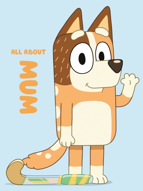 Cover image for book Bluey: All About Mum