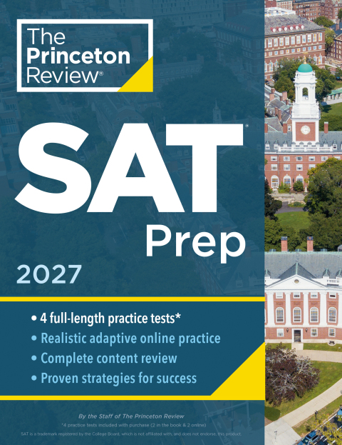 Cover image for book Princeton Review SAT Prep, 2027