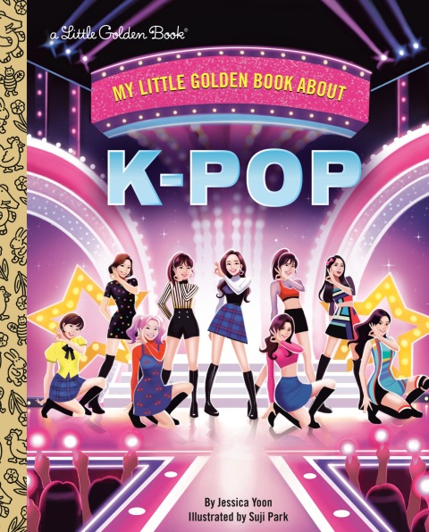 Cover image for book My Little Golden Book About K-pop