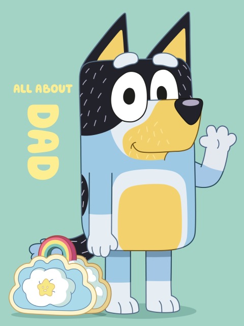 Cover image for book Bluey: All About Dad
