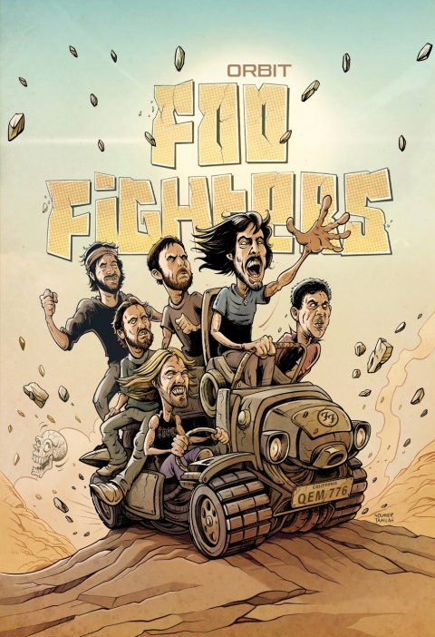 Cover image for book Orbit: The Foo Fighters and Dave Grohl Story