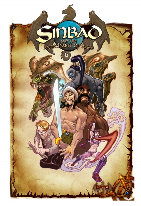 Cover image for book Sinbad and the Merchant of Ages Trade Paperback