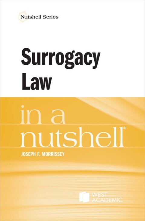 Cover image for book Surrogacy Law in a Nutshell