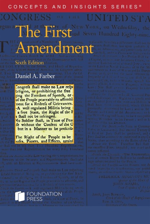 Cover image for book The First Amendment