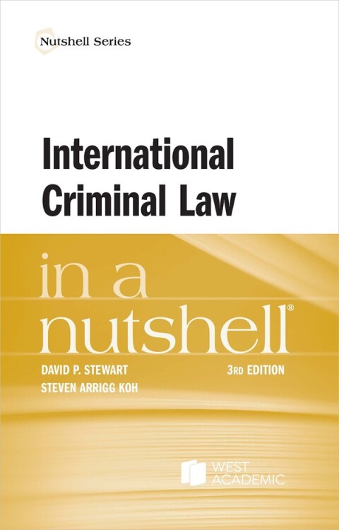 Cover image for book International Criminal Law in a Nutshell