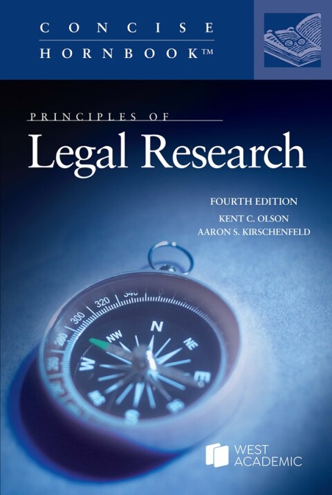 Cover image for book Principles of Legal Research