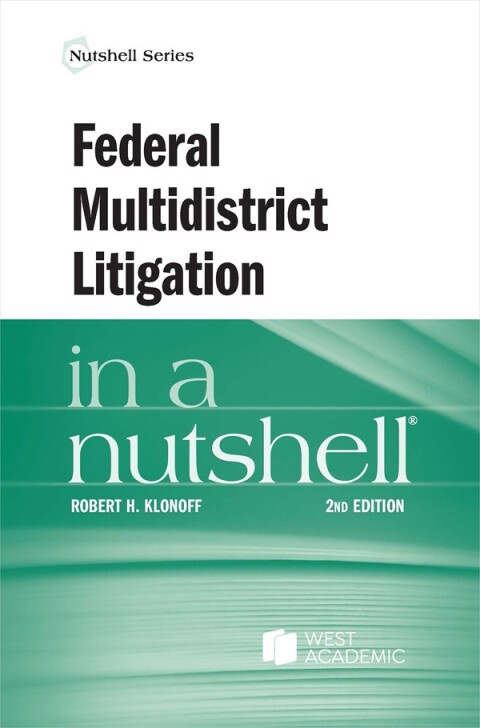 Cover image for book Federal Multidistrict Litigation in a Nutshell
