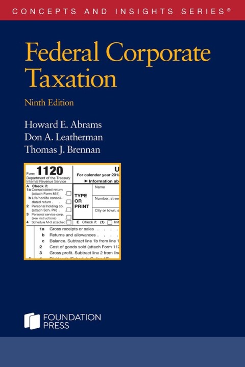 Cover image for book Federal Corporate Taxation
