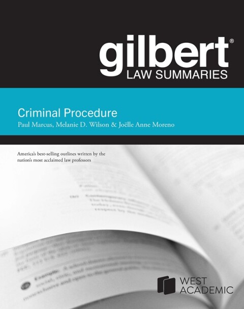 Cover image for book Gilbert Law Summary on Criminal Procedure