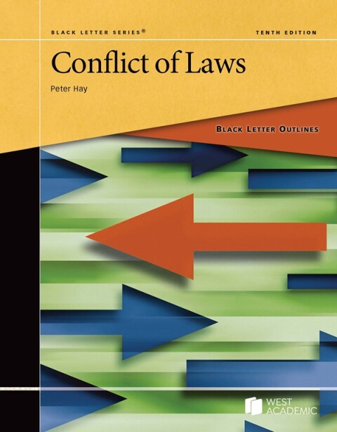 Cover image for book Black Letter Outline on Conflict of Laws