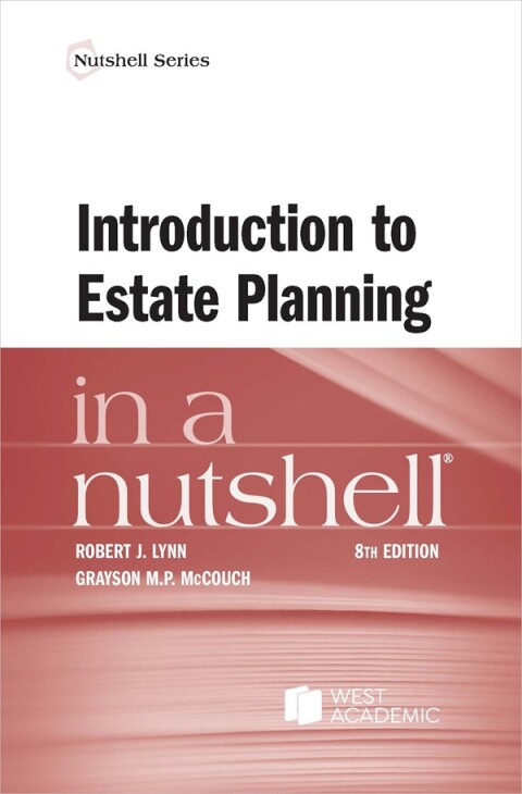 Cover image for book Introduction to Estate Planning in a Nutshell