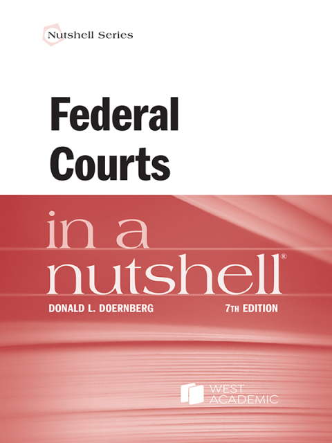 Cover image for book Federal Courts in a Nutshell