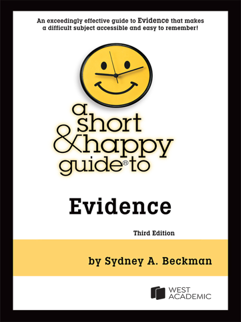 Cover image for book A Short & Happy Guide to Evidence