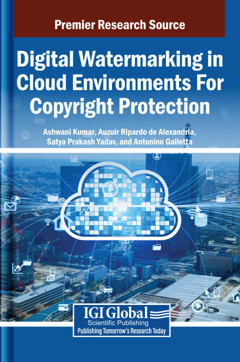 Cover image for book Digital Watermarking in Cloud Environments For Copyright Protection