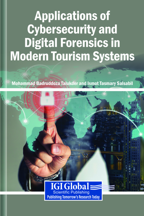 Cover image for book Applications of Cybersecurity and Digital Forensics in Modern Tourism Systems