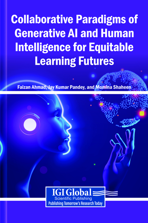 Cover image for book Collaborative Paradigms of Generative AI and Human Intelligence for Equitable Learning Futures
