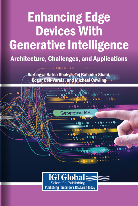 Cover image for book Enhancing Edge Devices With Generative Intelligence: Architecture, Challenges, and Applications
