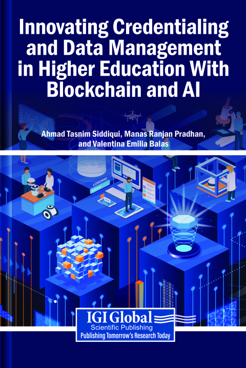 Cover image for book Innovating Credentialing and Data Management in Higher Education With Blockchain and AI
