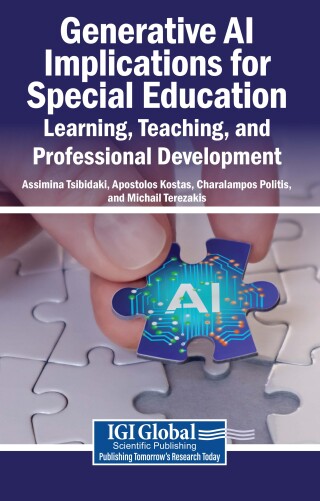 Generative AI Implications for Special Education: Learning, Teaching, and Professional Development