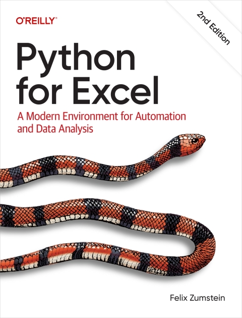 Cover image for book Python for Excel