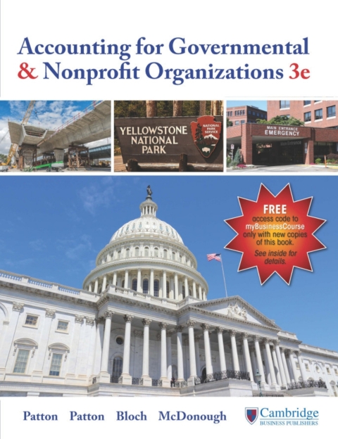Accounting For Governmental & Nonprofit Organizations, 3 E