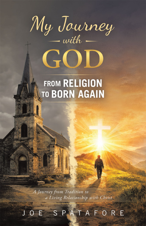 Cover image for book My Journey with GOD from Religion to BORN AGAIN