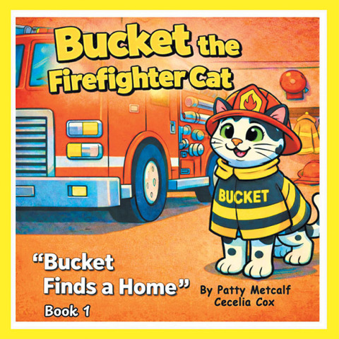 Cover image for book Bucket the Firefighter Cat