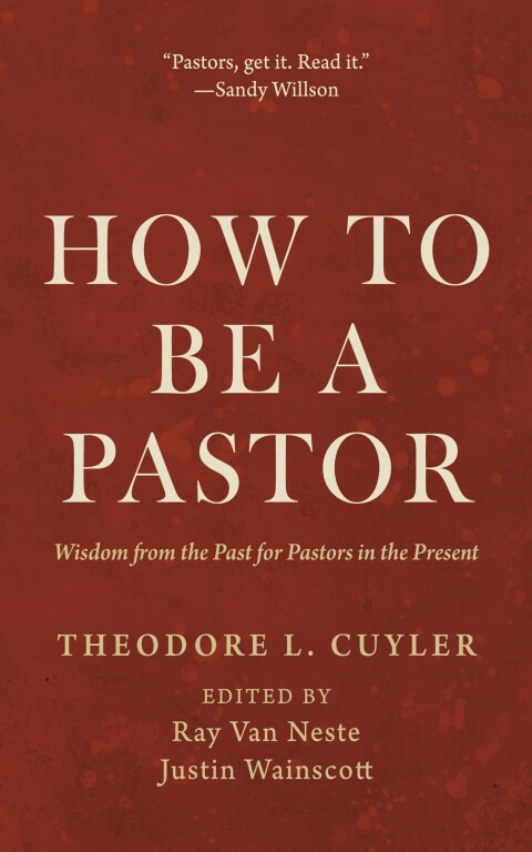 Cover image for book How to Be a Pastor