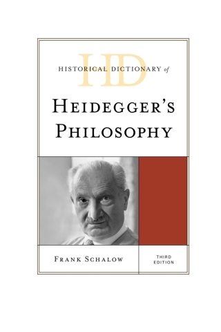 Historical Dictionary of Heidegger's Philosophy