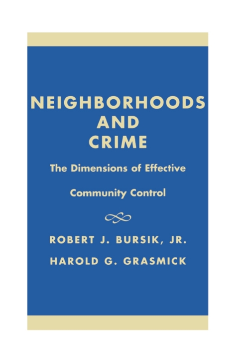 Cover image for book Neighborhoods and Crime