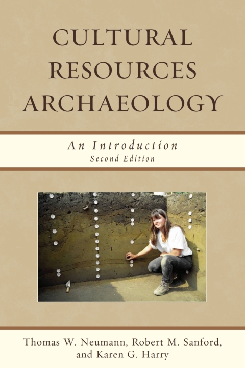 Cover image for book Cultural Resources Archaeology