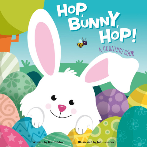 Cover image for book Hop, Bunny, Hop!: A Counting Book