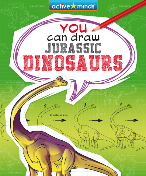 Cover image for book You Can Draw Jurassic Dinosaurs