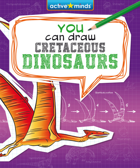 Cover image for book You Can Draw Cretaceous Dinosaurs
