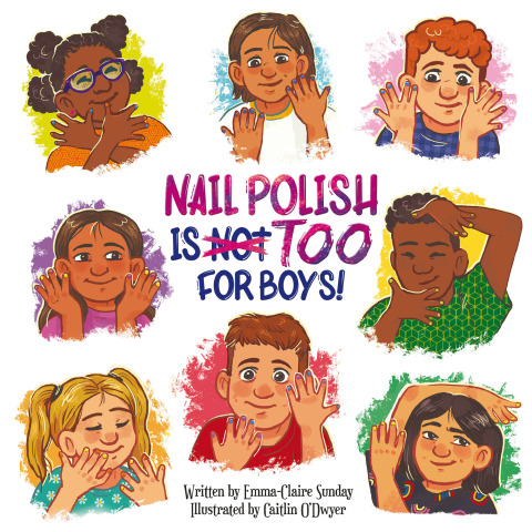 Cover image for book Nail Polish Is Too for Boys! Read-Along