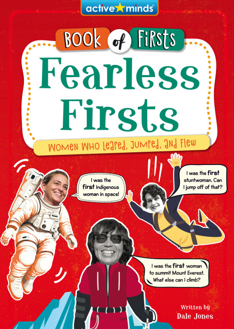 Cover image for book Fearless Firsts: Women Who Leaped, Jumped, and Flew Read-Along
