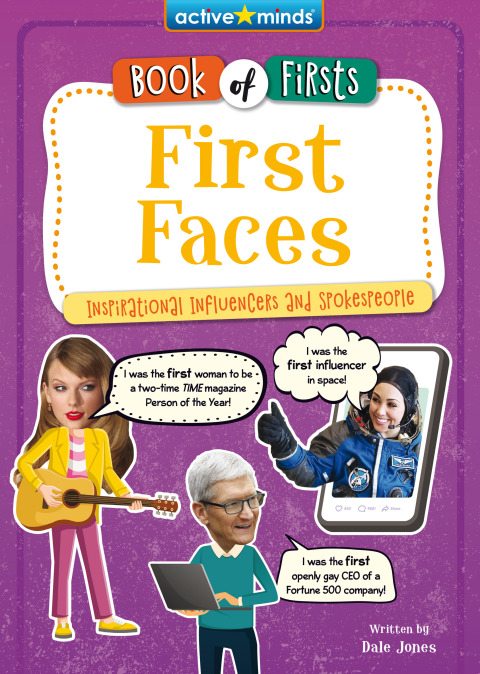 Cover image for book First Faces: Inspirational Influencers and Spokespeople Read-Along
