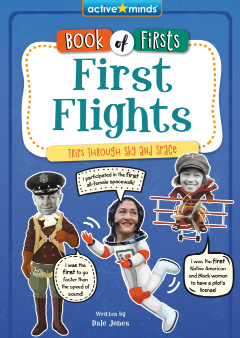 Cover image for book First Flights: Trips through Sky and Space Read-Along